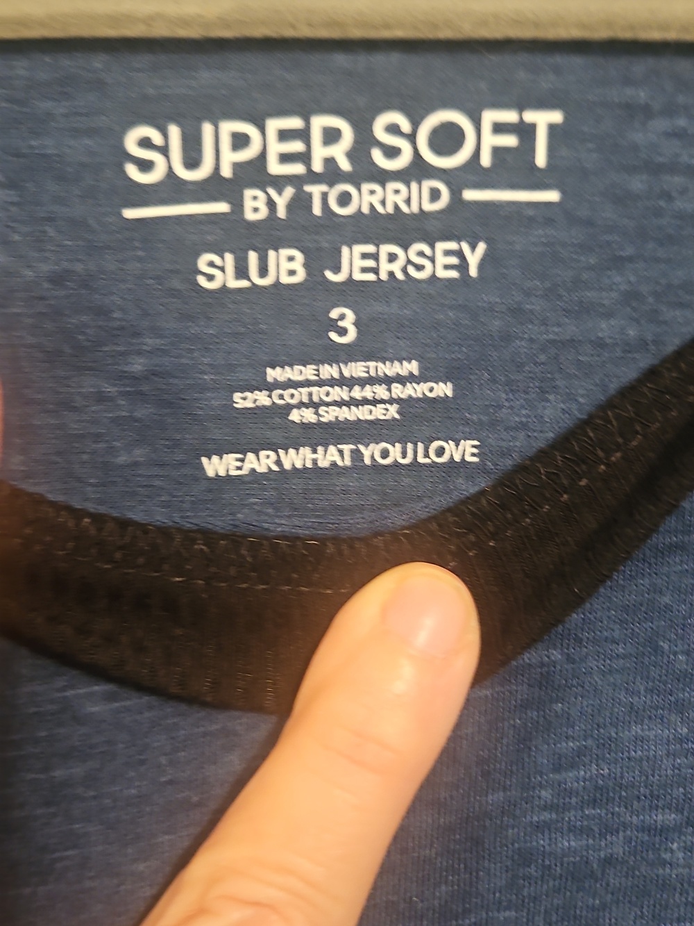 Torrid Super Soft Slub Jersey - Picture 2 of 2
